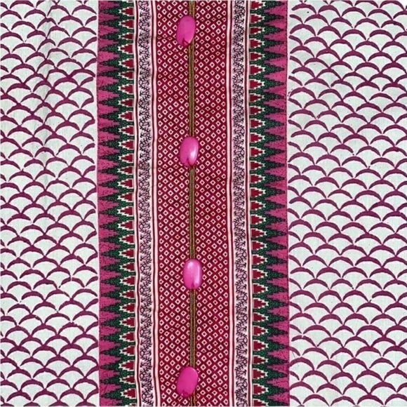 Women's Floral Long Tunic Top(Size Large) - Picture 6 of 9